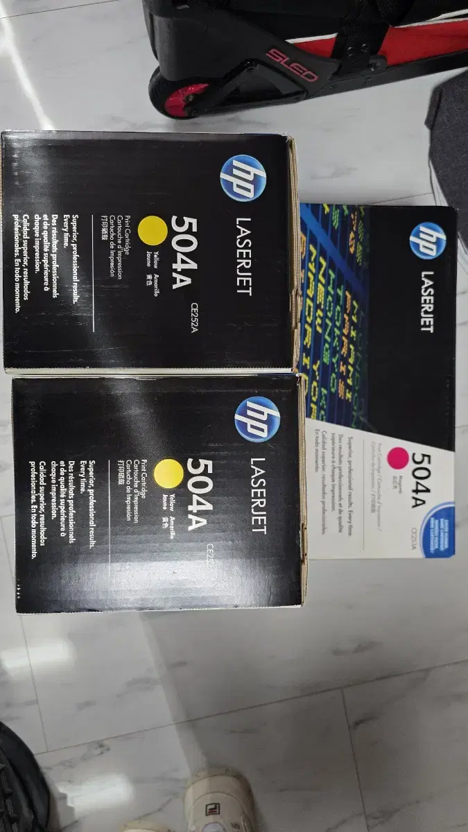 HP 504A CE252A CE253A 팝니다